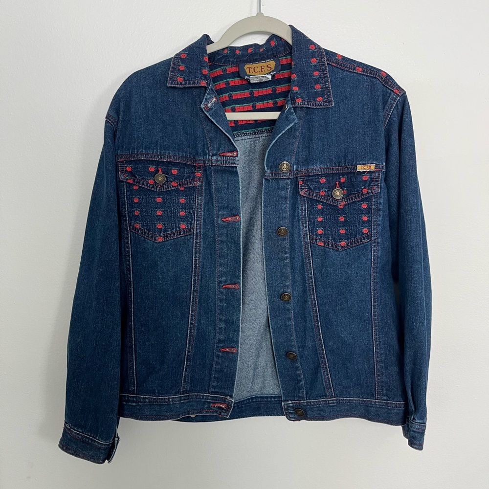 Vintage Denim Jacket, Jean Jacket